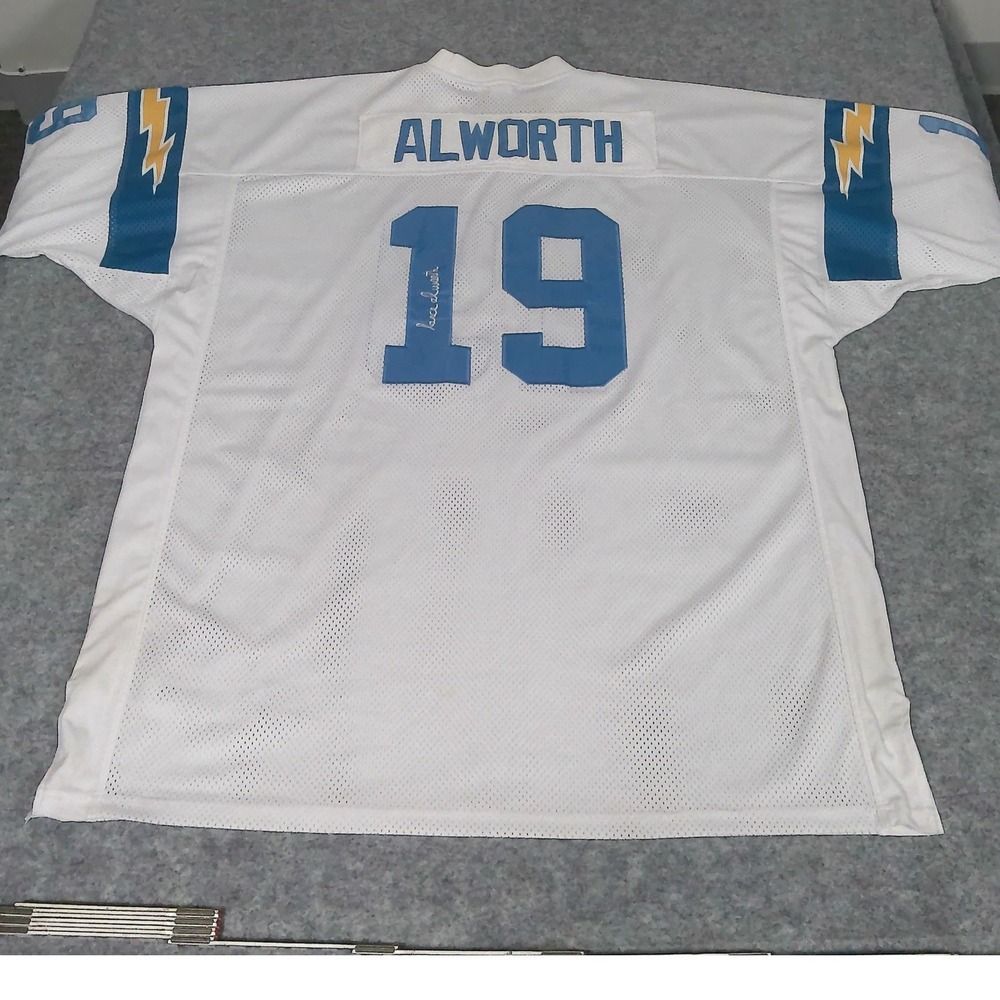 San Diego Chargers Lance Alworth 19 Jersey Mitchell & Ness White Size 58 Korea